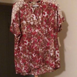New with tags XL blouse by Energe